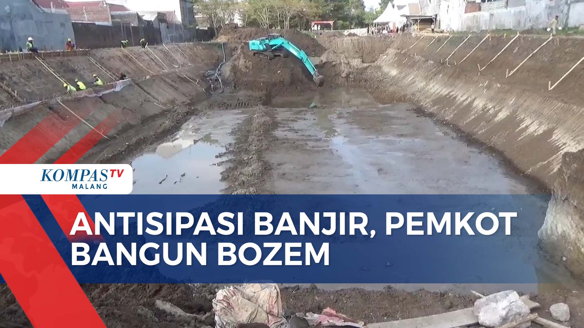 Video: Cegah Banjir, Pemkot Malang Bangun Bozem
