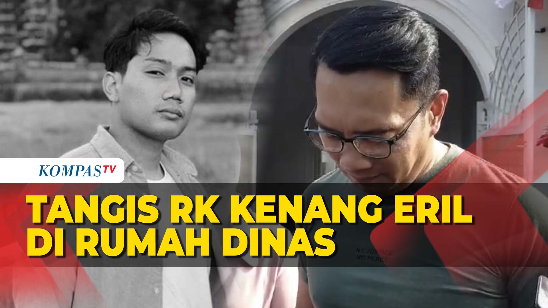 Video: Tangis Ridwan Kamil Kenang Eril Saat Angkat Kaki dari Rumah Dinas