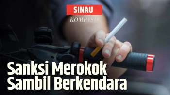 Jangan Sembarangan! Ini Larangan Merokok Sambil Mengendarai Sepeda Motor | SINAU