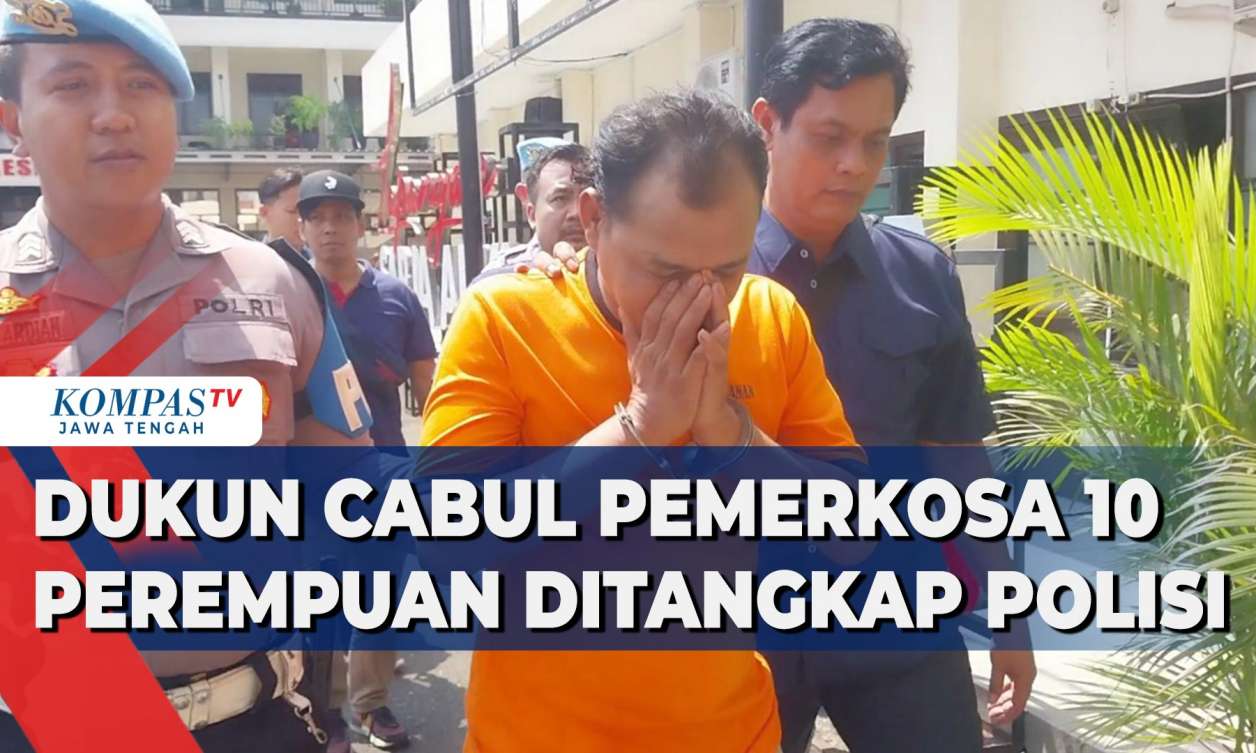 Dukun Cabul Pemerkosa 10 Perempuan Ditangkap Polisi
