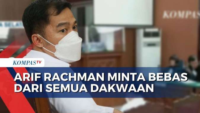 Pembelaan Terakhir Anak Buah Sambo, Arif Rachman Minta Dibebaskan dari ...