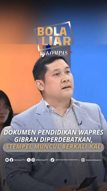 Dokumen Pendidikan Wapres Gibran Diperdebatkan, Stempel Muncul Berkali-Kali
