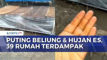 39 Rumah Terdampak Angin Puting Beliung Dan Hujan Es Di Temanggung | INDO UPDATE