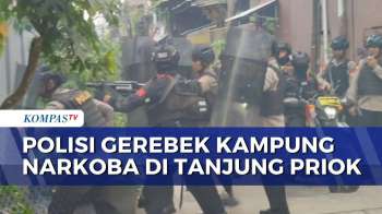 Polri Dan BNN Gerebek Kampung Narkoba Di Tanjung Priok, Berujung Diserang Warga | BERUT
