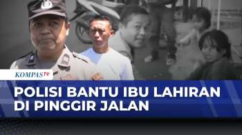 Viral! Polisi Bantu Ibu Melahirkan Di Pinggir Jalan | SAPA SIANG