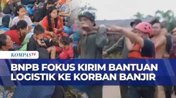 BNPB Libatkan TNI-Polri Tangani Tanggap Darurat Banjir, Evakuasi Hingga Pengiriman Logistik