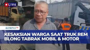 Kesaksian Warga Saat Truk Rem Blong Tabrak Mobil-Motor Di Karawang: 1 Tewas, 7 Luka-Luka