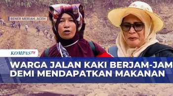 Akses Jalan Terputus, Warga Jalan Kaki Berjam-Jam Demi Mendapatkan Makanan | BERITA UTAMA