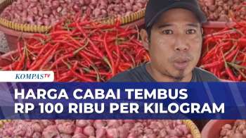 Jelang Nataru, Harga Cabai Melambung Hingga Rp100 Ribu Per Kilogram