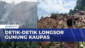 Tingginya Intensitas Hujan, Longsor Terjadi Di Gunung Kaupas Serang, Banten | INDONESIA UPDATE