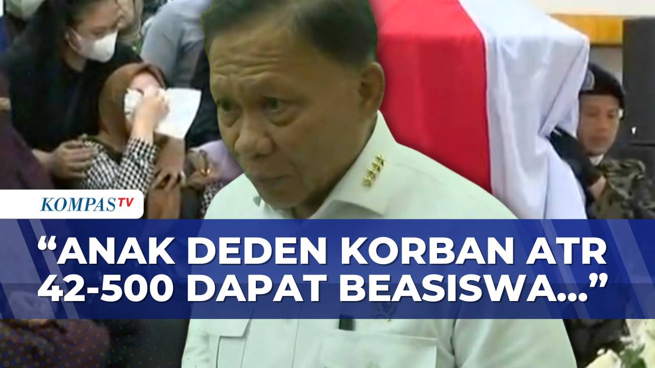 Wamen KKP Jamin Beasiswa untuk Anak, Jenazah Deden Maulana Korban Pesawat ATR 42-500 Disemayamkan