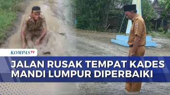 Viral Kades Mandi Lumpur, Jalan Rusak 7 Tahun di Sragen Akhirnya Diperbaiki | BERUT
