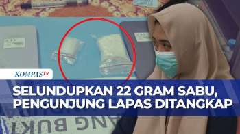 Pengunjung Lapas Nekat Selundupkan 22 Gram Sabu, Pelaku Langsung Dibekuk Petugas | BU
