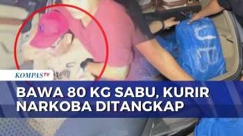 Kejar-kejaran! Polisi Lepas Tembakan Peringatan Saat Tangkap Kurir 80 Kg Sabu Di Medan