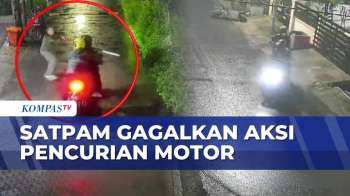 Aksi Satpam Gagalkan Pencurian Motor di Duren Sawit, Pelaku Kabur Terobos Portal Besi | BERUT