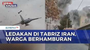 Serangan Udara Israel Hantam Tabriz Iran, Warga Panik Berhamburan | BERUT