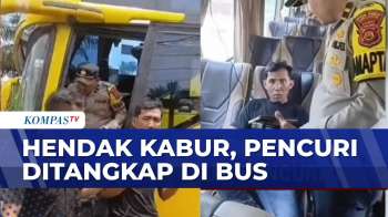 Curi Material Bangunan Di Kantor Pemkab, Pelaku Ditangkap Di Bus Hendak Melarikan Diri