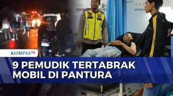 9 Pemudik Tertabrak Mobil di Jalur Pantura Utara Indramayu | KOMPAS MALAM