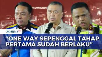 Menhub, Kakorlantas dan Jasa Marga Pantau Arus Mudik: Begini Skema Alih Arus, Contraflow dan One Way