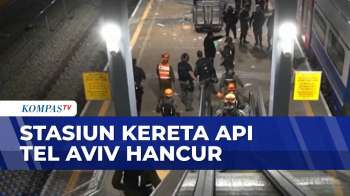 Stasiun Kereta Api Tel Aviv Hancur Diserang Iran, 2 Warga Tewas | KOMPAS MALAM