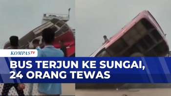 Bus Bawa 40 Orang Penumpang Di Bangladesh Tercebur Ke Sungai  | BERITA UTAMA