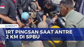 Antre BBM Berjam-jam, Ibu Rumah Tangga Di Polewali Mandar Pingsan | BERUT