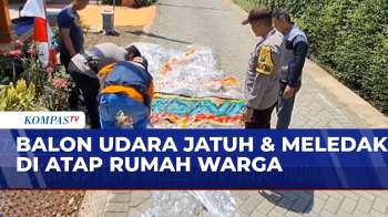 Balon Udara di Tulungagung Jatuh & Meledak di Atap Rumah Warga | BERITA UTAMA