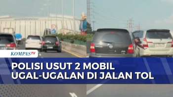 Aksi Ugal-ugalan Dua Mobil Di Tol Wiyoto Wiyono, Polisi Buru Pelaku | SAPA MALAM