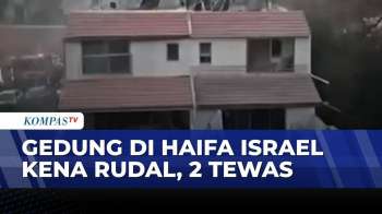 Rudal Iran Hantam Gedung Di Haifa Israel, Dua Orang Tewas | SAPA PAGI