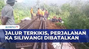 Rel Terkikis, Perjalanan KA Siliwangi Dibatalkan Sementara | SAPA SIANG