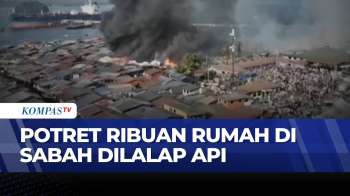 Kebakaran Besar Di Sabah Malaysia Hanguskan 1.000 Rumah, 9.000 Warga Mengungsi | BERUT