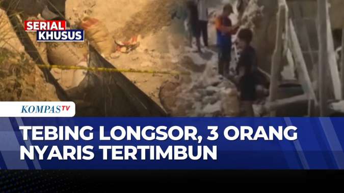 3 Penambang di Gorontalo Nyaris Tertimbun Longsor Batu, Satu Dirawat