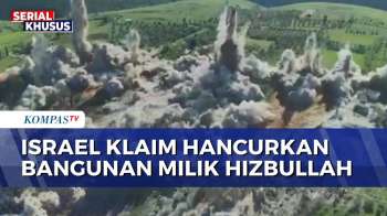 Militer Israel Rilis Video Penghancuran Infrastruktur Hizbullah Di Lebanon Selatan | BERUT