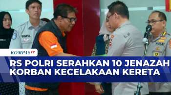 Usai Identifikasi, RS Polri Serahkan 10 Jenazah Korban Kecelakaan Kereta Di Bekasi | KOMPAS MALAM