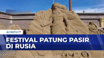 Festival Patung Pasir Internasional Ke-22 Di Saint Petersburg, Rusia Resmi Dibuka | KOMPAS PAGI