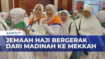 Detik-Detik Jemaah Haji Mulai Bergerak dari Madinah ke Mekkah dalam Rangkaian Ibadah