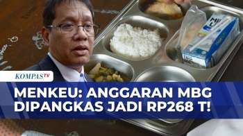 Anggaran MBG Dipangkas! Menkeu Purbaya: Dipotong Jadi Rp268 Triliun | KOMPAS MALAM