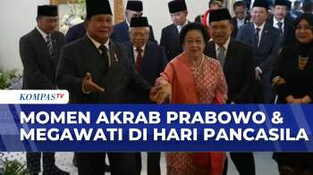 Potret Kebersamaan Prabowo Dan Megawati Usai Upacara Hari Lahir Pancasila | JMP