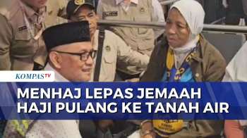 Menteri Haji Lepas Kepulangan Jemaah Haji Indonesia Gelombang Pertama dari Jeddah | KOMPAS MALAM