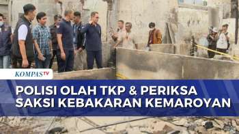 Polisi Ambil Sampel Puing-Puing di Kemayoran untuk Identifikasi Penyebab Kebakaran