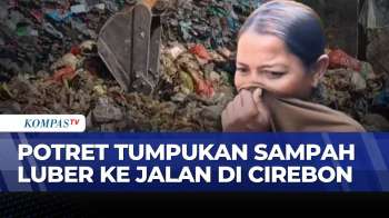Sampah Menumpuk Di Pasar Minggu Palimanan Cirebon, Akses Jalan Menyempit