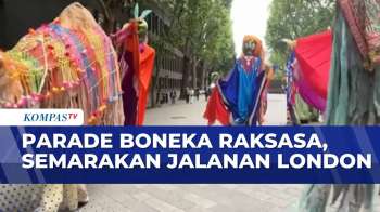 Festival Boneka Raksasa India Ramaikan Jalanan London | KOMPAS MALAM