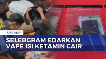 Selebgram Asal Bandung Ditangkap, 3 Kali Edarkan Ketamin Cair Lewat Rokok Elektrik | BERUT