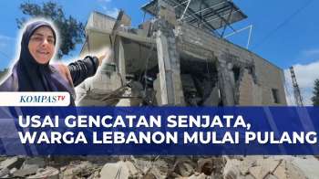 Rumah Hancur Akibat Perang, Warga Lebanon Mulai Kembali Ke Kampung Halaman | SAPA SIANG