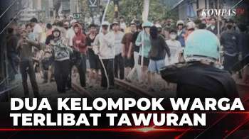 Tawuran Pecah Di Bukit Duri, Aksi Lempar Batu Dan Petasan Ganggu Perjalanan KRL | KOMPAS PAGI