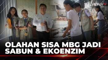 SMAN 7 Manado Berhasil Olah Makanan Sisa MBG Jadi Produk Sabun Hingga Ekoenzim | JMP