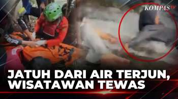 Wisatawan Tewas Usai Terjatuh Dari Air Terjun Di Ketinggian Lebih Dari 20 Meter | KOMPAS SIANG