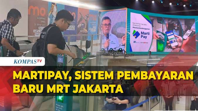 MRT Jakarta Luncurkan MartiPay, Dorong Adopsi Pembayaran Digital