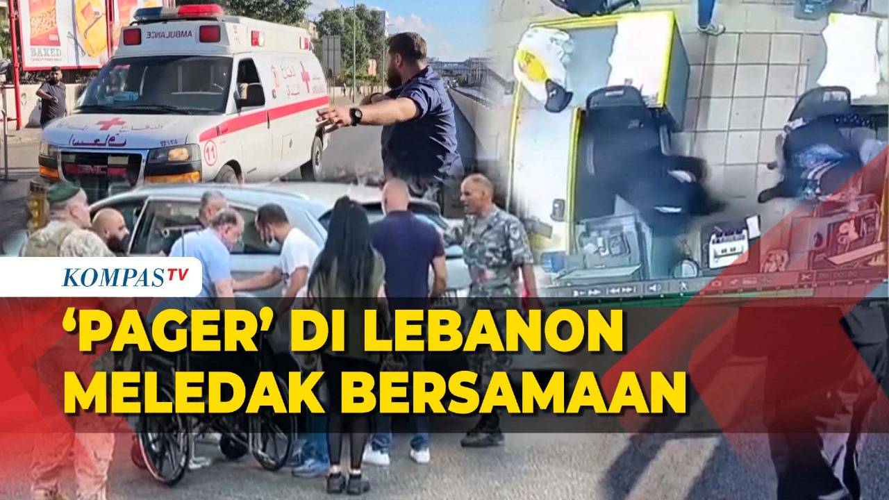 Video: Ledakan Serentak ‘Pager’ di Lebanon, Diduga Serangan Canggih ...