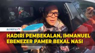 immanuel-ebenezer-pamer-bekal-nasi-saat-hadiri-pembekalan-calon-wakil-menteri-prabowo-di-hambalang